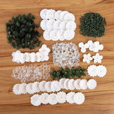 Forever Flowers Wonderful Whites - Makes 200 Flowers Carnations, Chrysanthemums, Camellias and Roses