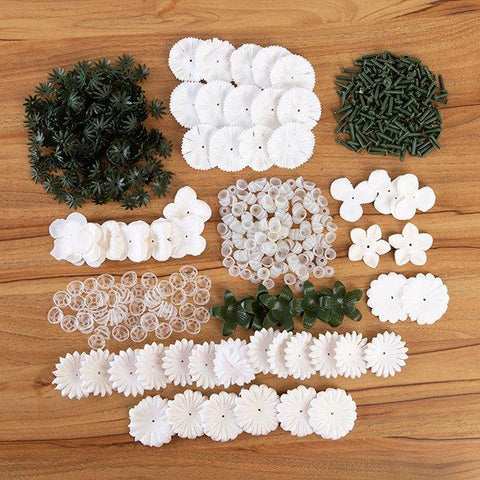 Forever Flowers Wonderful Whites - Makes 200 Flowers Carnations, Chrysanthemums, Camellias and Roses