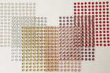 DBG04 - 140PCS 6mm Self Adhesive Pointed Resin Gems
