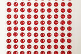 DBG04 - 140PCS 6mm Self Adhesive Pointed Resin Gems