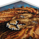CAK-2020H: "Lion" Framed Crystal Art Kit, 20x20cm (SMALL)