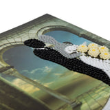CCK-A21: "Wedding Couple" Crystal Card Kit