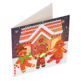 CCK-XM32: "Gingerbread Family" Crystal Art Card Kit