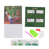 CCK-XM34: "Dragon Gift" Crystal Art Card Kit - Anne Stokes