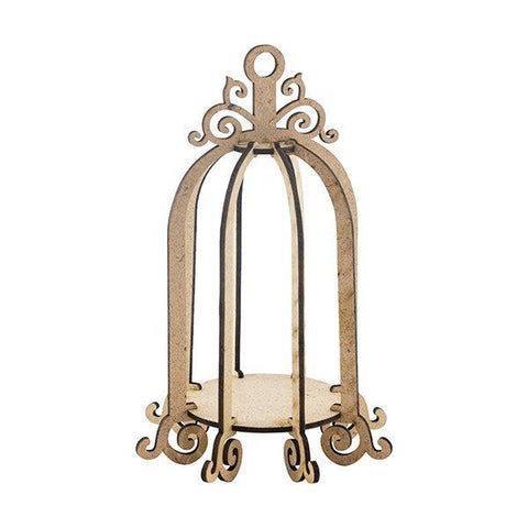 Large MDF Bird Cage