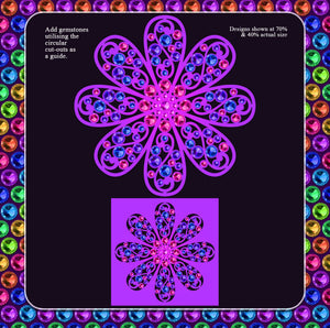 Gem It! Die - Floral Fancy