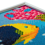 CAM-17: "Tropical Fish" Crystal Art Picture Frame Kit, 21 x 25cm