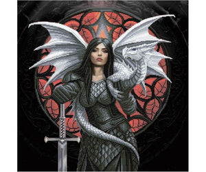CAK-AST9: "Valour" 70 x 70cm (XXL) - Anne Stokes