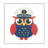 Captain Owl - "Everyday" Crystal Art Motifs (With Tools)
